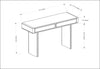 Surya Anish AHS-002 Furniture Line Drawing