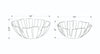 Surya Anhui AHU-002 Metallic-Brass Line Drawing