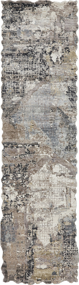 Ancient Boundaries Jaksen JAK-526 Grey Area Rug Lifestyle Image Feature