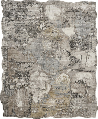 Ancient Boundaries Jaksen JAK-526 Grey Area Rug Corner Image