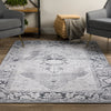 Piper Looms Kensington AKE36 Gray Area Rug Lifestyle Image Feature