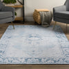 Piper Looms Kensington AKE36 Sky Area Rug Lifestyle Image Feature