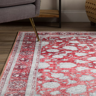 Piper Looms Kensington AKE37 Red Area Rug