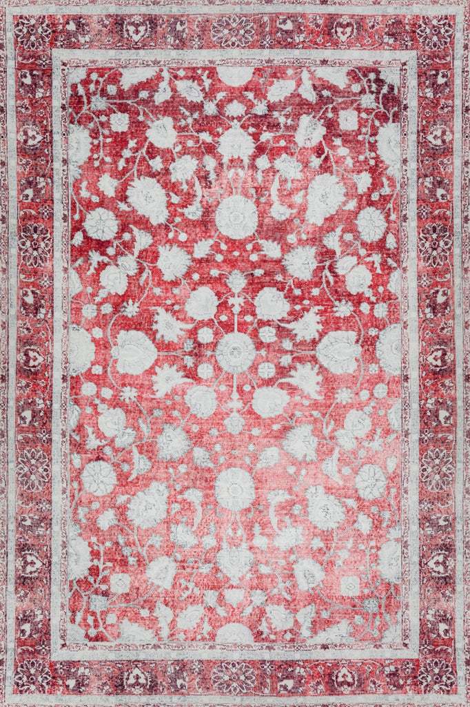 Piper Looms Kensington AKE37 Red Area Rug