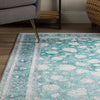 Piper Looms Kensington AKE37 Teal Area Rug