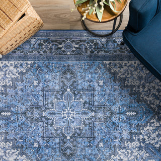 Piper Looms Kensington AKE38 Blue Area Rug