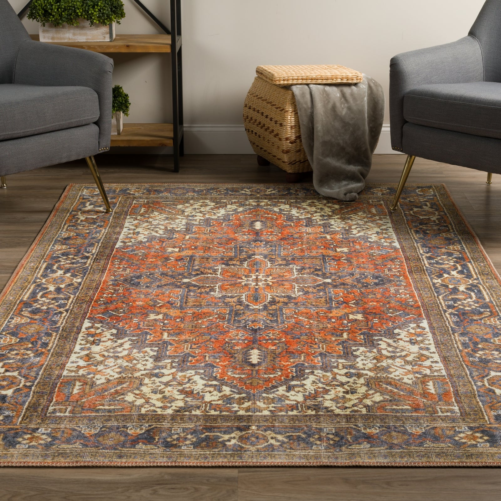 Piper Looms Kensington AKE38 Marigold Area Rug – Incredible Rugs and Decor