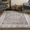 Piper Looms Kensington AKE39 Fog Area Rug Lifestyle Image Feature