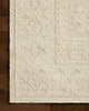Loloi Alara ALR-01 Ivory / Natural Area Rug Corner Image