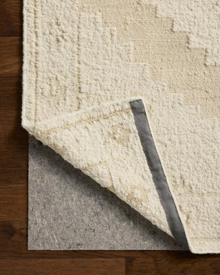 Loloi Alara ALR-03 Ivory / Natural Area Rug Backing Image