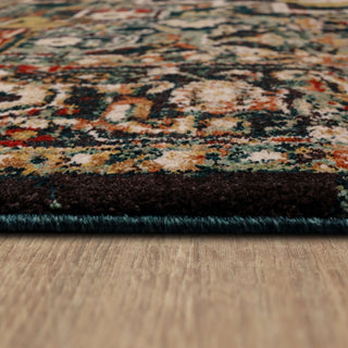 Karastan Spice Market Alcantara Sapphire Area Rug Detail Image