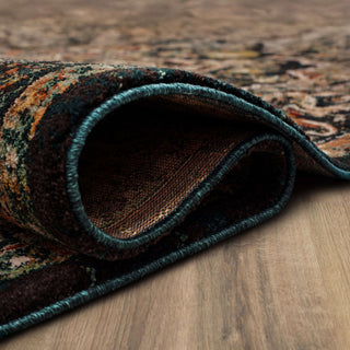 Karastan Spice Market Alcantara Sapphire Area Rug Detail Image