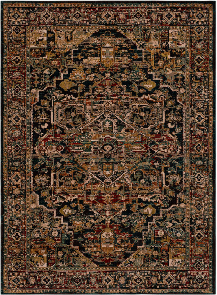 Karastan Spice Market Alcantara Sapphire Area Rug main image