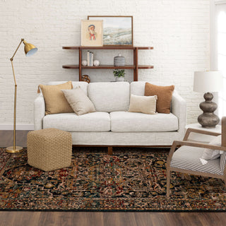 Karastan Spice Market Alcantara Sapphire Area Rug Lifestyle Image
