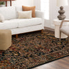 Karastan Spice Market Alcantara Sapphire Area Rug Lifestyle Image