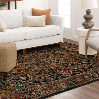 Karastan Spice Market Alcantara Sapphire Area Rug Lifestyle Image