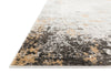 Loloi Alchemy ALC-02 Granite/Gold Area Rug Corner Image