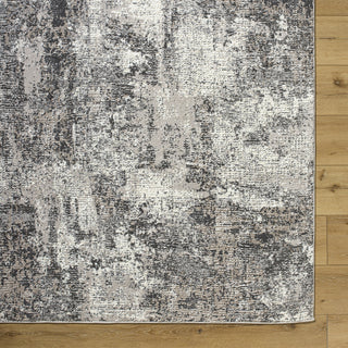Livabliss Alder ALD-2319 Taupe Machine Washable Area Rug Corner