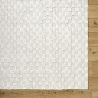 Livabliss Alder ALD-2320 Cream Machine Washable Area Rug Corner