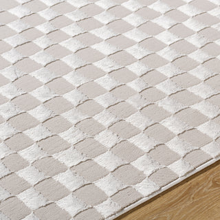 Livabliss Alder ALD-2321 Taupe Machine Washable Area Rug Detail