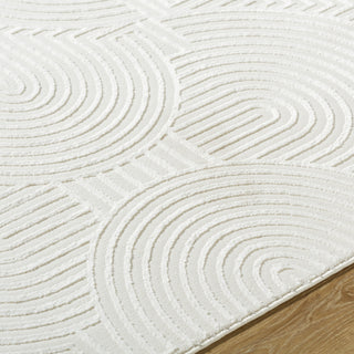 Livabliss Alder ALD-2323 Cream Machine Washable Area Rug Detail