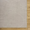 Livabliss Alder ALD-2324 Taupe Machine Washable Area Rug Corner