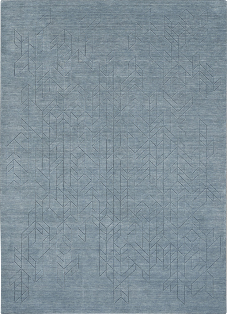 Nourison Alessia ALE01 Blue Area Rug by Reserve Collection