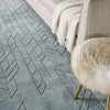 Nourison Alessia ALE01 Blue Area Rug by Reserve Collection
