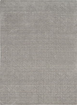 Nourison Alessia ALE01 Grey Area Rug by Reserve Collection 8x10