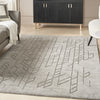 Nourison Alessia ALE01 Grey Area Rug by Reserve Collection