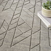 Nourison Alessia ALE01 Grey Area Rug by Reserve Collection