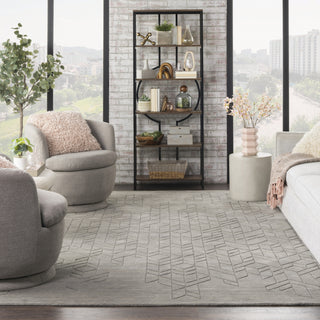 Nourison Alessia ALE01 Grey Area Rug by Reserve Collection