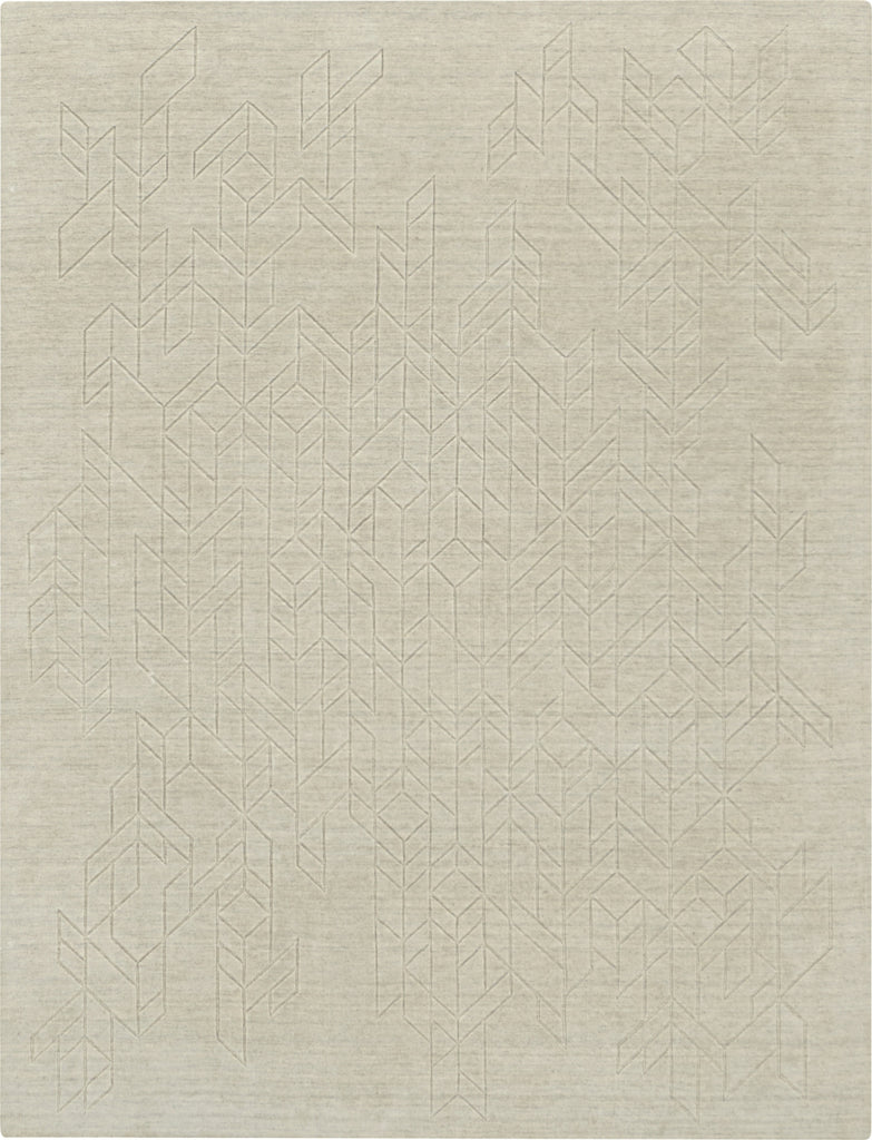 Nourison Alessia ALE01 Ivory Area Rug by Reserve Collection 8x10