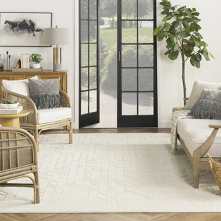 Nourison Alessia ALE01 Ivory Area Rug by Reserve Collection Main Image