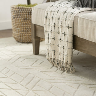 Nourison Alessia ALE01 Ivory Area Rug by Reserve Collection