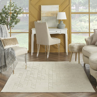 Nourison Alessia ALE01 Ivory Area Rug by Reserve Collection Main Image