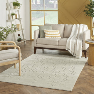 Nourison Alessia ALE01 Sage Area Rug by Reserve Collection Main Image