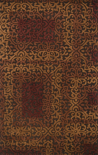 Loloi Alexi AJ-01 Brown / Spice Area Rug Main Image