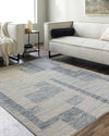 LIVABLISS Allegro ALG-2353 Tan Area Rug Room Scene Feature