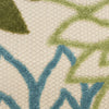 Nourison Aloha ALH05 Green Multicolor Area Rug Swatch Image