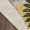 Nourison Aloha ALH05 Green Multicolor Area Rug Corner Image