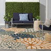 Nourison Aloha ALH05 Blue Green Area Rug 