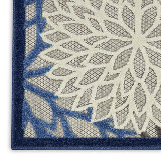 Aloha ALH05 Blue/Multicolor Area Rug by Nourison 