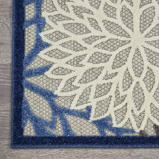 Aloha ALH05 Blue/Multicolor Area Rug by Nourison 