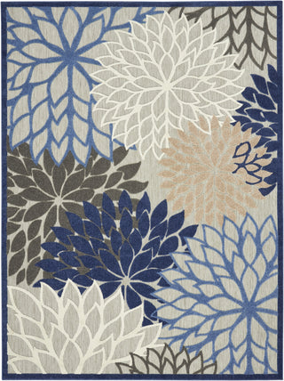 Aloha ALH05 Blue/Multicolor Area Rug by Nourison 