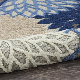 Aloha ALH05 Blue/Multicolor Area Rug by Nourison 