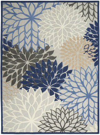 Aloha ALH05 Blue/Multicolor Area Rug by Nourison 