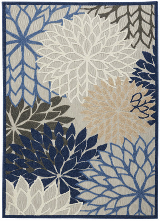 Aloha ALH05 Blue/Multicolor Area Rug by Nourison 