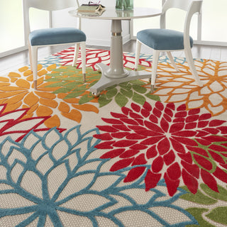 Nourison Aloha ALH05 Green Area Rug 