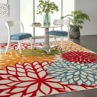 Nourison Aloha ALH05 Green Area Rug 